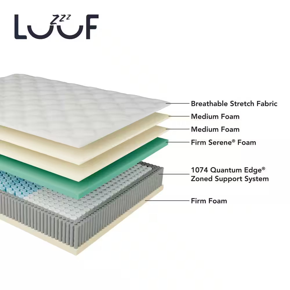 Cooling Support King Firm Hybrid 13 In. Mattress