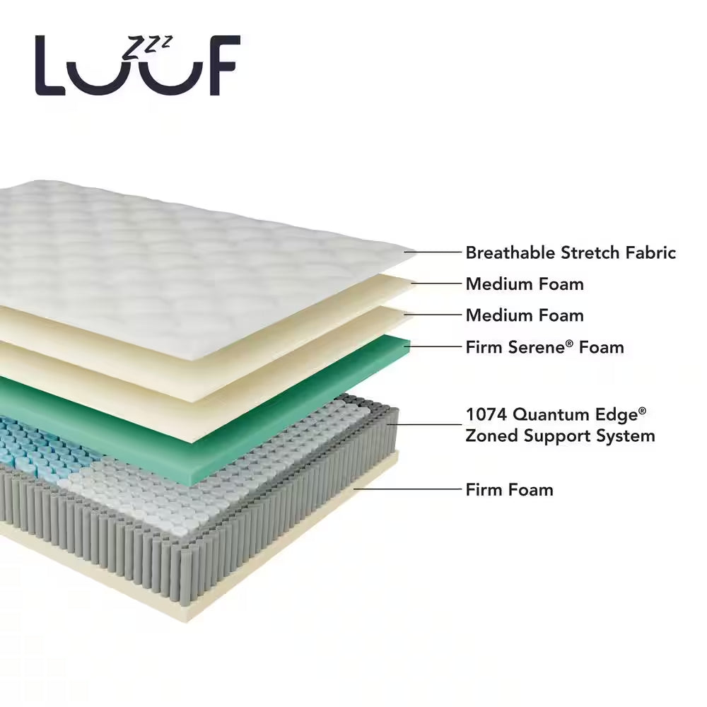 Cooling Support King Firm Hybrid 13 In. Mattress