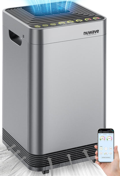 Air Purifier save 1200 in Filter Replacement Covers up to 3210Ft Large Room by 105W High Torque Motor